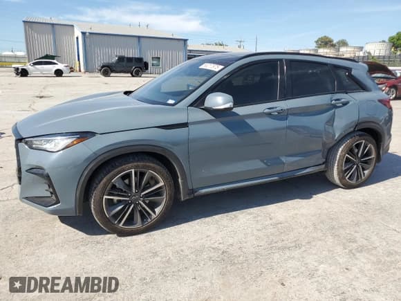 ✅ 2024 Infiniti QX50 Sport • VIN: 3PCAJ5FBXRF114271 • Lot: 56217975. Wystawiony na Copart z przebiegiem 18 420 mil. Bezpłatny archiwum sprzedaży aukcyjnych z USA i szczegółowy raport historii pojazdu na DreamBid. Zdjęcie 1.