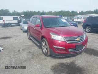 ✅ 2014 Chevrolet Traverse LTZ • VIN: 1GNKVJKD6EJ214287 • Lot: 43338132. Wystawiony na IAAI z przebiegiem 131 075 mil. Bezpłatny archiwum sprzedaży aukcyjnych z USA i szczegółowy raport historii pojazdu na DreamBid. Zdjęcie 1.