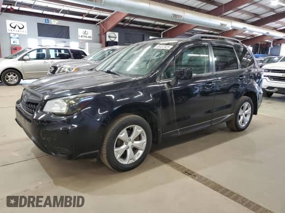 2015 Subaru Forester Premium z VIN JF2SJADCXFG464205, wystawiony jako Copart lot #86407925 z przebiegiem 201 229 mil mil oraz Czysty tytuł • Clean title. Historia ofert i sprzedaży dostępna na DreamBid. Obrazek 1.