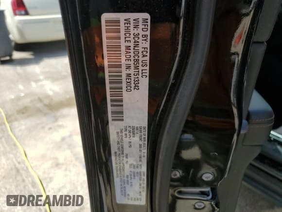 ✅ 2021 Jeep Compass Limited • VIN: 3C4NJDCB5MT513342 • Lot: 56948425. Listed on Copart with 68,777 mi. Free auction sales archive from the USA and detailed vehicle history report at DreamBid. Image 13.