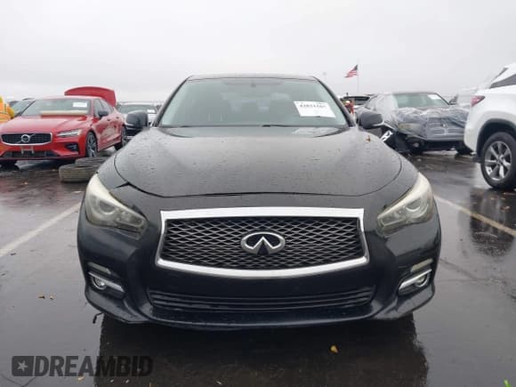 ✅ 2014 Infiniti Q50 Premium • VIN: JN1BV7AP3EM681580 • Lot: 43831567. Listed on IAAI with 223,674 mi. Free auction sales archive from the USA and detailed vehicle history report at DreamBid. Image 13.