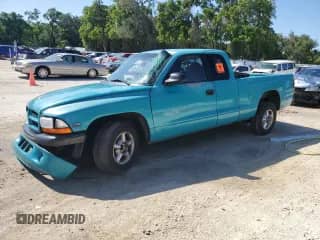 1998 Dodge Dakota SLT z VIN 1B7GL22X6WS569850, wystawiony jako Copart lot #52331815 z przebiegiem 241 821 mil mil oraz Szkoda całkowita • Salvage title. Historia ofert i sprzedaży dostępna na DreamBid. Obrazek 1.