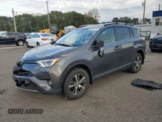 ✅ 2018 Toyota RAV4 XLE • VIN: JTMRFREV0JJ730761 • Lot: 82531145. Listed on Copart with 61,139 mi. Free auction sales archive from the USA and detailed vehicle history report at DreamBid. Image 1.