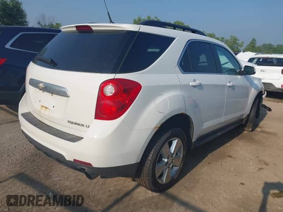 2012 Chevrolet Equinox 1LT with VIN 2GNFLDE57C6293850, listed as a IAAI auction lot 42628961 with 119,749 mi miles and . Bid and sale history available at DreamBid. Image 4.