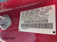 ✅ 2003 Honda Accord EX • VIN: 1HGCM82603A002056 • Лот: 43796305. Опубликован ранее на IAAI с пробегом 371 985 миль. Бесплатный доступ к архиву аукционных продаж из США и подробный отчёт об истории автомобиля на DreamBid. Изображение 9.