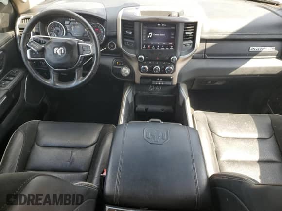 2020 Ram 1500 Laramie with VIN 1C6RREDT3LN262057, listed as a Copart auction lot 69599525 with 124,172 mi miles and Salvage title. Bid and sale history available at DreamBid. Image 8.