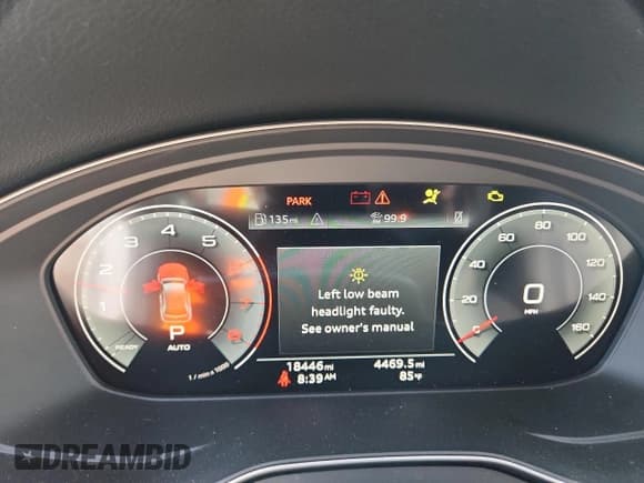 ✅ 2024 Audi Q5 Premium Plus • VIN: WA1BBAFY4R2041295 • Lot: 64738315. Listed on Copart with 18,446 mi. Free auction sales archive from the USA and detailed vehicle history report at DreamBid. Image 9.