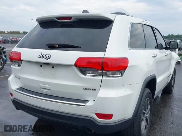 ✅ 2017 Jeep Grand Cherokee Limited • VIN: 1C4RJFBG3HC735700 • Lot: 43297734. Listed on IAAI with 111,840 mi. Free auction sales archive from the USA and detailed vehicle history report at DreamBid. Image 4.