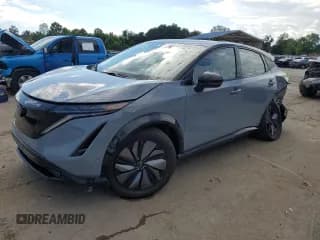 ✅ 2024 Nissan ARIYA Platinum+ • VIN: JN1DF0CD0RM732183 • Lot: 60838824. Wystawiony na Copart z przebiegiem 519 mil. Bezpłatny archiwum sprzedaży aukcyjnych z USA i szczegółowy raport historii pojazdu na DreamBid. Zdjęcie 1.