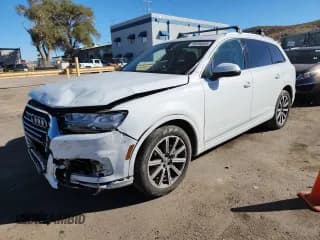 ✅ 2018 Audi Q7 Prestige • VIN: WA1VAAF76JD018844 • Лот: 90090855. Опубликован ранее на Copart с пробегом 86 153 миль. Бесплатный доступ к архиву аукционных продаж из США и подробный отчёт об истории автомобиля на DreamBid. Изображение 1.