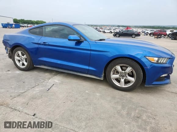 ✅ 2017 Ford Mustang V6 • VIN: 1FA6P8AM2H5294804 • Lot: 57181825. Listed on Copart with 96,551 mi. Free auction sales archive from the USA and detailed vehicle history report at DreamBid. Image 4.