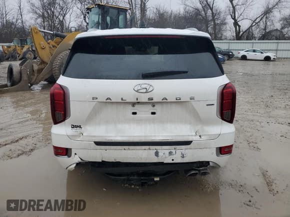 ✅ 2022 Hyundai Palisade Calligraphy • VIN: KM8R7DHE0NU429080 • Лот: 86242484. Опубликован ранее на Copart с пробегом 38 841 миль. Бесплатный доступ к архиву аукционных продаж из США и подробный отчёт об истории автомобиля на DreamBid. Изображение 6.