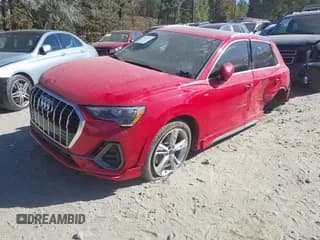 ✅ 2021 Audi Q3 S line Premium • VIN: WA1DECF35M1017571 • Lot: 43511724. Wystawiony na IAAI z przebiegiem 57 823 mil. Bezpłatny archiwum sprzedaży aukcyjnych z USA i szczegółowy raport historii pojazdu na DreamBid. Zdjęcie 2.