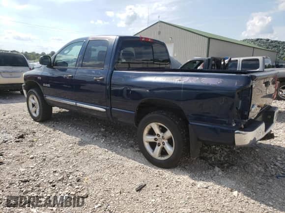 2008 Dodge 1500 Laramie with VIN 1D7HU18288J123916, listed as a Copart auction lot 66890984 with 147,794 mi miles and Salvage title. Bid and sale history available at DreamBid. Image 2.