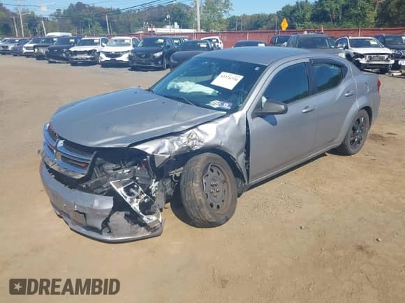 2013 Dodge Avenger SE V6 with VIN 1C3CDZAG4DN747938, listed as a IAAI auction lot 43376720 with 89,712 mi miles and . Bid and sale history available at DreamBid. Image 6.