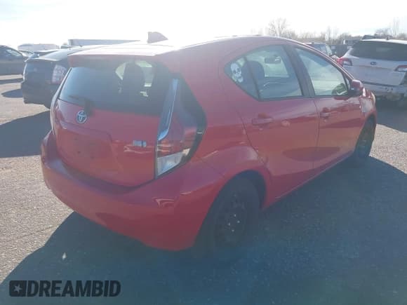 ✅ 2015 Toyota Prius One • VIN: JTDKDTB31F1576530 • Lot: 43903884. Listed on IAAI with 186,075 mi. Free auction sales archive from the USA and detailed vehicle history report at DreamBid. Image 4.