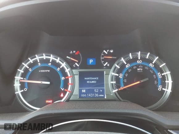 ✅ 2016 Toyota 4Runner Limited • VIN: JTEBU5JR2G5343621 • Lot: 43694680. Listed on IAAI with 143,136 mi. Free auction sales archive from the USA and detailed vehicle history report at DreamBid. Image 7.