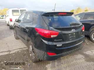 2015 Hyundai Tucson GLS with VIN KM8JTCAF3FU985505, listed as a IAAI auction lot 43494639 with 175,588 mi miles and . Bid and sale history available at DreamBid. Image 3.