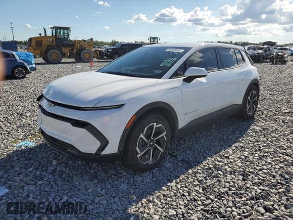 ✅ 2025 Chevrolet Equinox EV LT1 w/PCY • VIN: 3GN7DMRPXSS238337 • Лот: 83938025. Опубликован ранее на Copart с пробегом 2 451 миль. Бесплатный доступ к архиву аукционных продаж из США и подробный отчёт об истории автомобиля на DreamBid. Изображение 1.