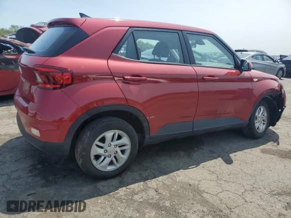 ✅ 2022 Hyundai Venue SE • VIN: KMHRB8A37NU147405 • Lot: 58419035. Listed on Copart with 39,298 mi. Free auction sales archive from the USA and detailed vehicle history report at DreamBid. Image 3.