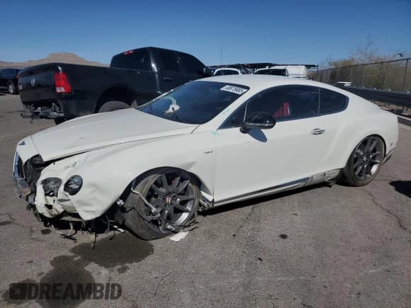 ✅ 2015 Bentley Continental GT • VIN: SCBFH7ZA8FC045608 • Lot: 49875985. Listed on Copart with 28,260 mi. Free auction sales archive from the USA and detailed vehicle history report at DreamBid. Image 1.