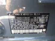 ✅ 2024 Honda HR-V Sport • VIN: 3CZRZ1H57RM745447 • Lot: 43635544. Listed on IAAI with 15,884 mi. Free auction sales archive from the USA and detailed vehicle history report at DreamBid. Image 9.