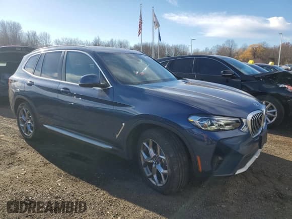 ✅ 2023 BMW X3 xDrive30i • VIN: 5UX53DP07P9R11926 • Lot: 93095865. Listed on Copart with 37,151 mi. Free auction sales archive from the USA and detailed vehicle history report at DreamBid. Image 4.