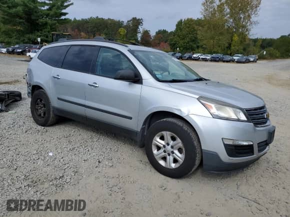 2013 Chevrolet Traverse LS with VIN 1GNKRFED9DJ111232, listed as a Copart auction lot 81362415 with 106,820 mi miles and Clean title. Bid and sale history available at DreamBid. Image 4.