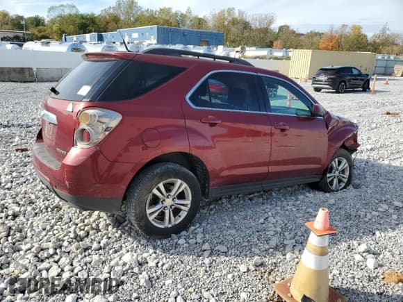 ✅ 2012 Chevrolet Equinox 1LT • VIN: 2GNALDEK6C6228939 • Lot: 87218675. Listed on Copart with 136,308 mi. Free auction sales archive from the USA and detailed vehicle history report at DreamBid. Image 3.