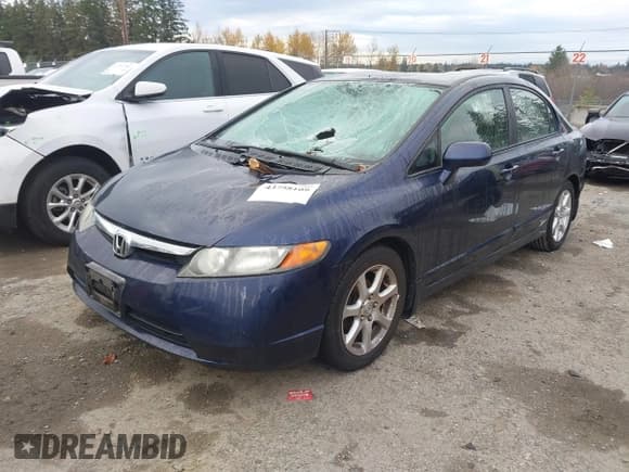 ✅ 2006 Honda Civic LX • VIN: 1HGFA16566L074872 • Лот: 43758109. Опубликован ранее на IAAI с пробегом 154 998 миль. Бесплатный доступ к архиву аукционных продаж из США и подробный отчёт об истории автомобиля на DreamBid. Изображение 2.