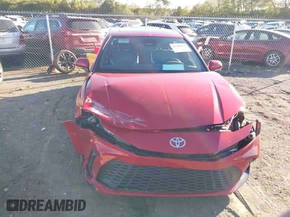 2025 Toyota Camry LE с VIN 4T1DAACK0SU048297, выставлен на аукционе IAAI как лот 43485565 с пробегом 15 377 миль миль и . История ставок и продаж доступна на DreamBid. Изображение 12.