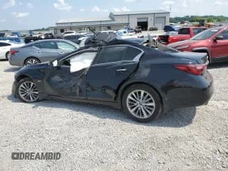 ✅ 2018 Infiniti Q50 Luxe • VIN: JN1EV7AR3JM441454 • Лот: 62498385. Опубликован ранее на Copart с пробегом Не указан. Бесплатный доступ к архиву аукционных продаж из США и подробный отчёт об истории автомобиля на DreamBid. Изображение 2.