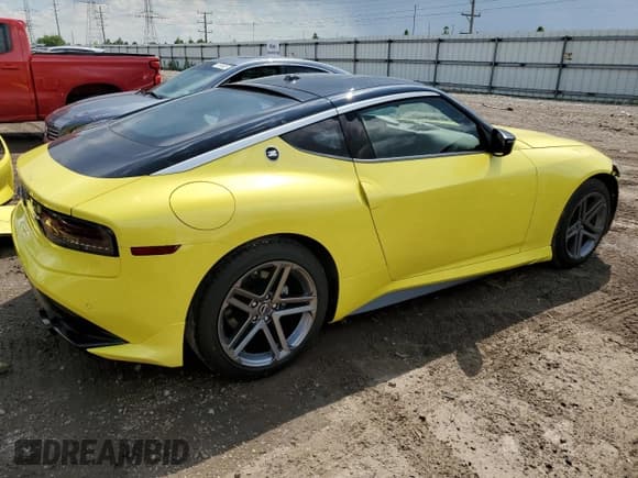 ✅ 2024 Nissan Z Sport • VIN: JN1BZ4AH8RM367084 • Lot: 61753135. Listed on Copart with 441 mi. Free auction sales archive from the USA and detailed vehicle history report at DreamBid. Image 3.