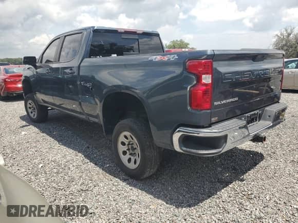 2021 Chevrolet Silverado 1500 LT z VIN 3GCUYDEDXMG167805, wystawiony jako Copart lot #58902165 z przebiegiem Nie podano mil oraz Czysty tytuł • Clean title. Historia ofert i sprzedaży dostępna na DreamBid. Obrazek 2.