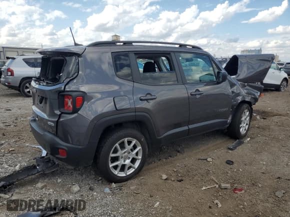 ✅ 2021 Jeep Renegade Latitude • VIN: ZACNJDBB3MPM76457 • Лот: 82238445. Опубликован ранее на Copart с пробегом Не указан. Бесплатный доступ к архиву аукционных продаж из США и подробный отчёт об истории автомобиля на DreamBid. Изображение 3.