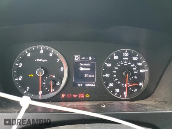 ✅ 2015 Hyundai Sonata Sport • VIN: 5NPE34AB9FH102106 • Lot: 81496145. Listed on Copart with 63,584 mi. Free auction sales archive from the USA and detailed vehicle history report at DreamBid. Image 9.