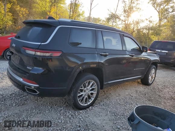 ✅ 2021 Jeep Grand Cherokee Summit Reserve • VIN: 1C4RJKEG1M8115882 • Лот: 84917265. Опубликован ранее на Copart с пробегом 46 642 миль. Бесплатный доступ к архиву аукционных продаж из США и подробный отчёт об истории автомобиля на DreamBid. Изображение 3.