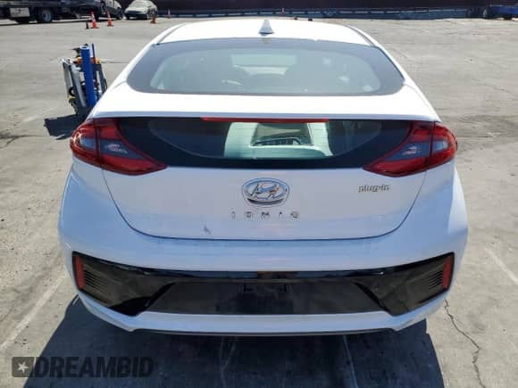2019 Hyundai Ioniq Limited with VIN KMHC75LD2KU125707, listed as a Copart auction lot 72266534 with 59,179 mi miles and Salvage title. Bid and sale history available at DreamBid. Image 6.