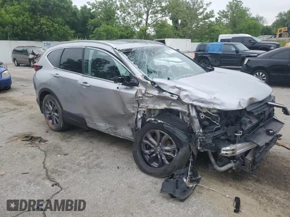 ✅ 2022 Honda CR-V Sport • VIN: 2HKRW2H45NH209480 • Lot: 59717215. Wystawiony na Copart z przebiegiem 57 791 mil. Bezpłatny archiwum sprzedaży aukcyjnych z USA i szczegółowy raport historii pojazdu na DreamBid. Zdjęcie 4.