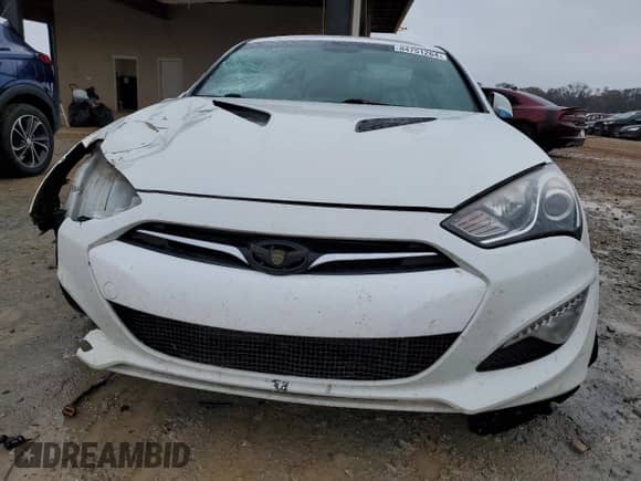 2013 Hyundai Genesis Coupe Track with VIN KMHHU6KJ3DU093400, listed as a Copart auction lot 84751264 with 171,595 mi miles and Salvage title. Bid and sale history available at DreamBid. Image 5.