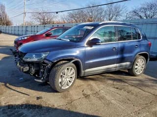 ✅ 2013 Volkswagen Tiguan S • VIN: WVGAV7AX5DW544020 • Lot: 95727195. Listed on Copart with 131,156 mi. Free auction sales archive from the USA and detailed vehicle history report at DreamBid. Image 1.