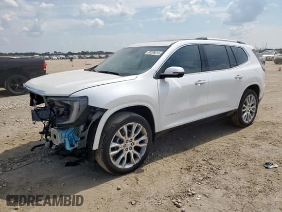 ✅ 2025 GMC Acadia AWD Denali • VIN: 1GKENRRS5SJ249864 • Lot: 80389215. Listed on Copart with Not provided. Free auction sales archive from the USA and detailed vehicle history report at DreamBid. Image 1.