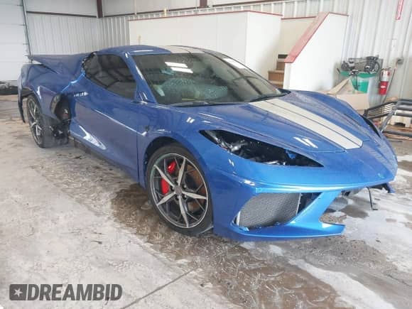 2021 Chevrolet Corvette 2LT z VIN 1G1YB2D41M5115133, wystawiony jako IAAI lot #43086866 z przebiegiem 24 381 mil mil oraz . Historia ofert i sprzedaży dostępna na DreamBid. Obrazek 1.
