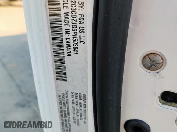 ✅ 2023 Dodge Challenger GT • VIN: 2C3CDZJG5PH503941 • Lot: 84649275. Wystawiony na Copart z przebiegiem 45 752 mil. Bezpłatny archiwum sprzedaży aukcyjnych z USA i szczegółowy raport historii pojazdu na DreamBid. Zdjęcie 12.