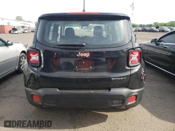 ✅ 2017 Jeep Renegade Sport • VIN: ZACCJAAB7HPE78941 • Лот: 56393015. Опубликован ранее на Copart с пробегом 99 538 миль. Бесплатный доступ к архиву аукционных продаж из США и подробный отчёт об истории автомобиля на DreamBid. Изображение 6.