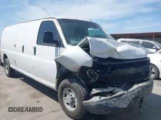 ✅ 2013 Chevrolet Express Cargo • VIN: 1GCWGGFA5D1144707 • Lot: 42868366. Listed on IAAI with 167,632 mi. Free auction sales archive from the USA and detailed vehicle history report at DreamBid. Image 1.