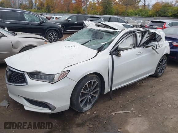 ✅ 2018 Acura TLX Technology • VIN: 19UUB2F56JA005629 • Lot: 43613424. Listed on IAAI with Not provided. Free auction sales archive from the USA and detailed vehicle history report at DreamBid. Image 2.