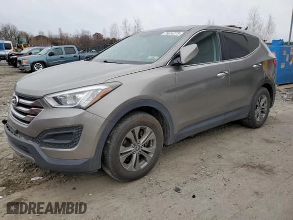 ✅ 2016 Hyundai Santa Fe • VIN: 5XYZTDLB7GG338163 • Лот: 75616773. Опубликован ранее на Copart с пробегом 110 896 миль. Бесплатный доступ к архиву аукционных продаж из США и подробный отчёт об истории автомобиля на DreamBid. Изображение 1.