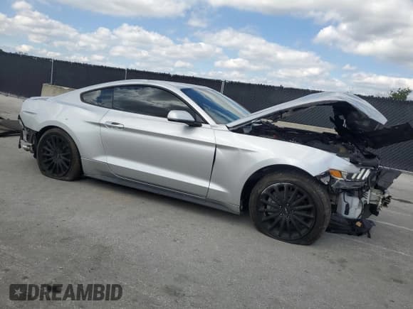 ✅ 2016 Ford Mustang V6 • VIN: 1FA6P8AMXG5257739 • Lot: 90366405. Listed on Copart with 106,260 mi. Free auction sales archive from the USA and detailed vehicle history report at DreamBid. Image 4.