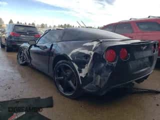 2013 Chevrolet Corvette 1LT with VIN 1G1YA2DW3D5110195, listed as a Copart auction lot 81255114 with 99,999 mi miles and Clean title. Bid and sale history available at DreamBid. Image 2.